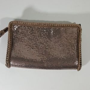 Buy BCBGMAXAZRIA Women's Pink Rose Gold Metal Mesh